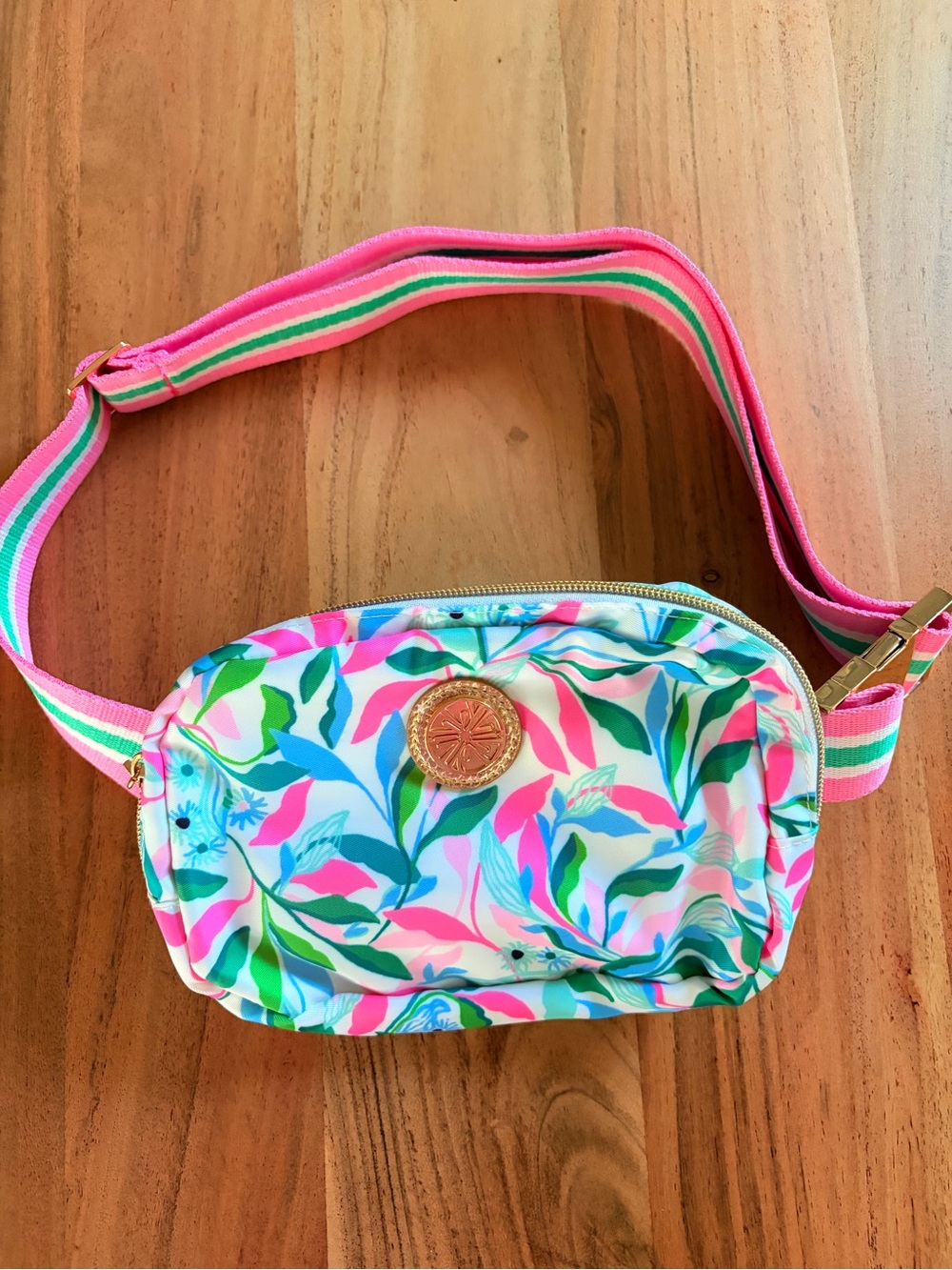 Colorful Floral Crossbody Belt Bag - It’s a Match